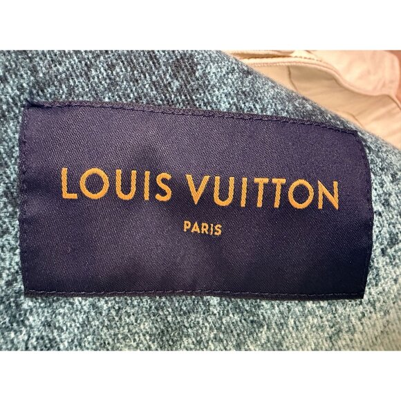 Louis Vuitton Mens Gradient Denim Jacket - Size 56 - Made In Italy - Picture 3 of 16